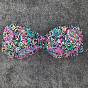 Paisley Bikini Top